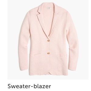 J Crew Factory Sweater Blazer